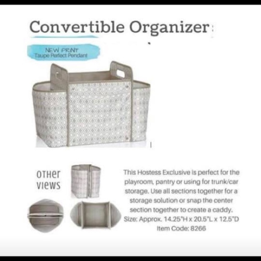 Convertible Organizer